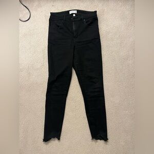 Abercrombie curve love super skinny ankle high rise jeans